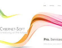 Tablet Screenshot of cybernet-soft.com